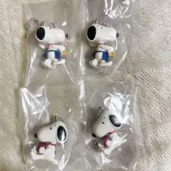コーヒースタンドスタイルフィギュアマスコット　スヌーピーA スヌーピーB