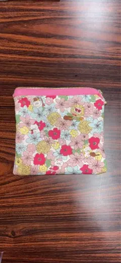 花柄ポーチ 小型
