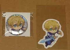 abec/BUNBUN展　ユージオ　缶バッジ＆ステッカーセット