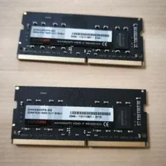 DDR4 8GBx2枚 16GB DDR4-2666 動作確認済み ⑦ DDR4 8GBx2枚 16GB DDR4-2666 動作確認済み ⑤ - メルカリ