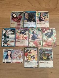 ミラクルバトルカードダス ワンピース ニコ・ロビン 10枚セット まとめ売り