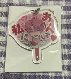 多聞くん今どっち カフェ トレーディングうちわ型アクキー アクリル
