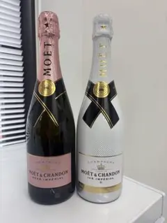 MOËT & CHANDON アイス &ロゼ 白×2 NIR×2 - メルカリ