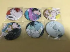 ギヴン展　キャラバッジコレクション　立夏　真冬　秋彦　春樹　玄純　柊　6種