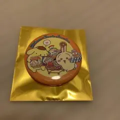 ちいかわ✖️サンリオキャラクターズコラボ　缶バッジ うさぎ&ポムポムプリン