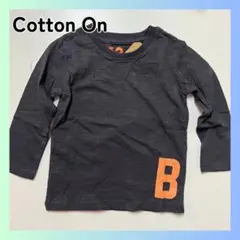 新品　Cotton on kids コットンオン　ロンT 100cm ブラック