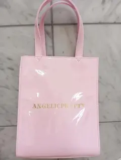 タグなし新品　ショッパー風トート　ピンクのサムネイル