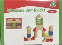 【新品】Woodland Unit Blocks 25ピース つみき