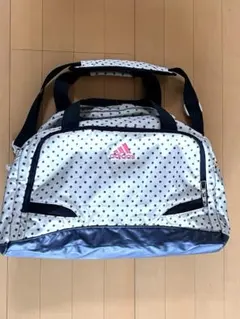 adidas ドット柄 ボストンバッグ スポーツ 旅行