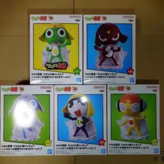 ケロロ軍曹 ケロロ小隊フィギュア 5種セット