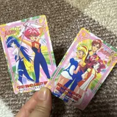 キューティーハニー ミスティ・ハニー カード2枚セット　付録