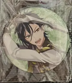 文豪とアルケミスト　志賀直哉　缶バッジ　プリンセスカフェ