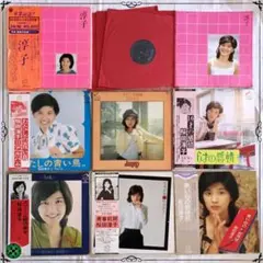 桜田淳子 LPおまとめ ７枚セット(計9枚) わたしの青い鳥 スプーン一杯の幸せ