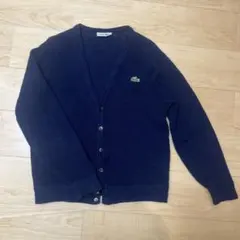 Lacoste ネイビー カーディガン