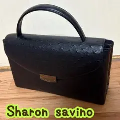 Sharon savino 黒 ハンドバッグ