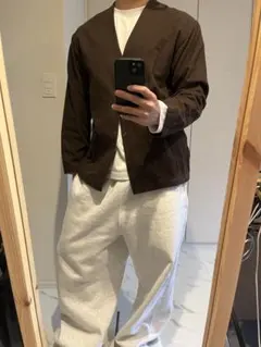 ノーカラー フリース