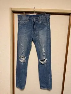 Levi's 501 ダメージデニムパンツ 33×32