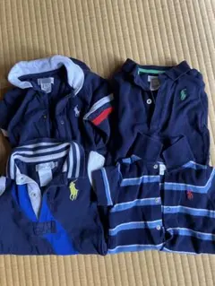 ラルフ・ローレン ロンパース4点セット 95cm以下