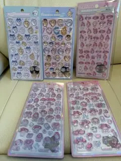 【正規品】ボンボンドロップシール　5枚セット