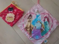 ディズニープリンセス ループ付タオル　女の子
