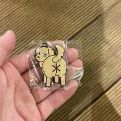 Somewoof 振り向きわんこのおちり目印ラバーチャーム ゴールデンリトリバー