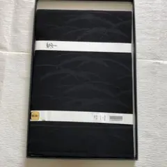 名古屋帯 新品未使用 正絹 露芝 喪服帯 黒共帯 夏帯 仕立済み 京都③