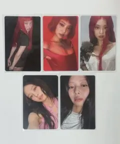 BLACKPINK JENNIE Rubyトレカ 5枚セット