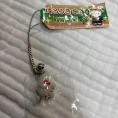 【新品】激レア　2004 ハローキティ☆新潟限定根付け　お米