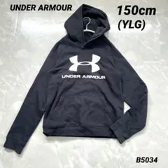 UNDER ARMOURアンダーアーマー　キッズ　ビックロゴパーカー　150cm