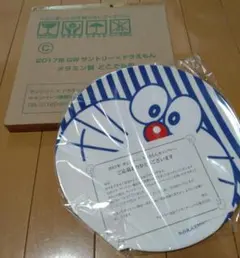 ドラえもん★メラミン製 どこでも皿　サントリー非売品のサムネイル