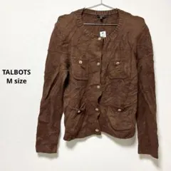 【秋冬用】ブラウン 長袖カーディガン ボレロ アンサンブル オシャレ 同窓会