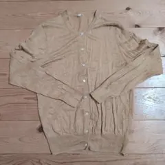 無印良品 リネンカーディガン Lサイズ