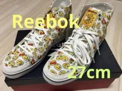 Reebok 絵文字デザイン スニーカー 27cm