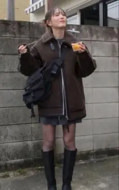 お値下げ bibiy. CHARLENE SAILOR JACKET GRY - メルカリ