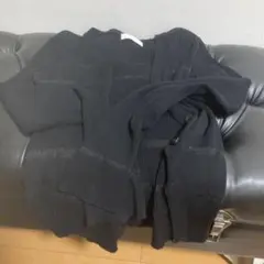 ★OPAQUE.CLIP ブラックカーディガン 38/M