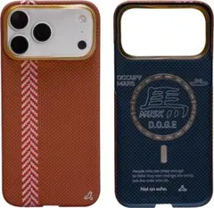 Newcloth iPhone 17 Pro 6.3インチ用 宇宙服素材ケース