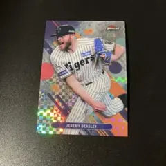 topps finest NPB 阪神タイガース ビーズリー Xフラクター