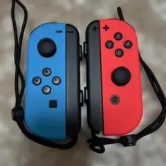 【美品】Nintendo Switch ジョイコン ネオンブルー レッド