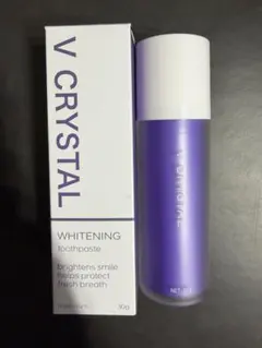新品★V CRYSTAL ホワイトニング歯磨き粉 30g