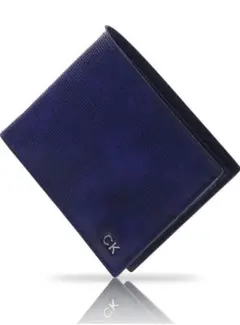 CK (CALVIN KLEIN)　ネイビー 2つ折り財布　新品未使用