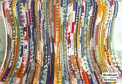 手編み　ブランケット　マルチカバー　レトロポップ　アウトドア　アジアン雑貨