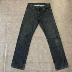 定番 Levi's リーバイス 505 ブラック デニム レディース 黒 32