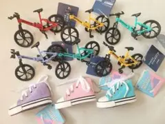 フィンガーバイクミニ2　ハイカットスニーカーBCカラフル　9個セット