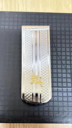 BURBERRY バーバリー　マネークリップ　美品　中古のサムネイル