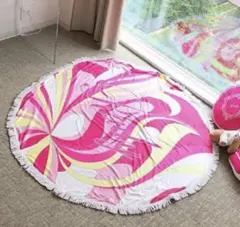 Rady トロピカルピンク ラウンドタオル レディー 正規品 ラウンド