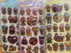 ラブブボンボンドロップシール3枚セット