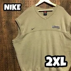 90s ナイキ　ニットベスト　サイズ2XL NC68