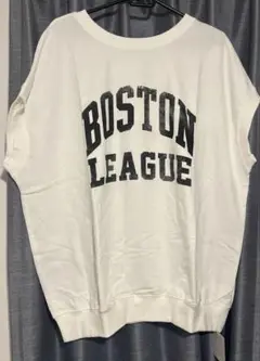 セール　シニヨン　chignon　BOSTON LEAGUE ホワイトTシャツ