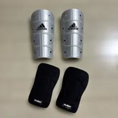 adidas シンガード & molten すねあて　パッド セット　子ども用