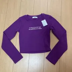 新品未使用 WEGO ショート丈ロンT